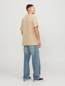 Jack & Jones T-shirt Con logo Girocollo -Fields Of Rye - 12217167