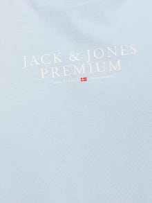 Jack & Jones Logo Ronde hals T-shirt -Skyway - 12217167