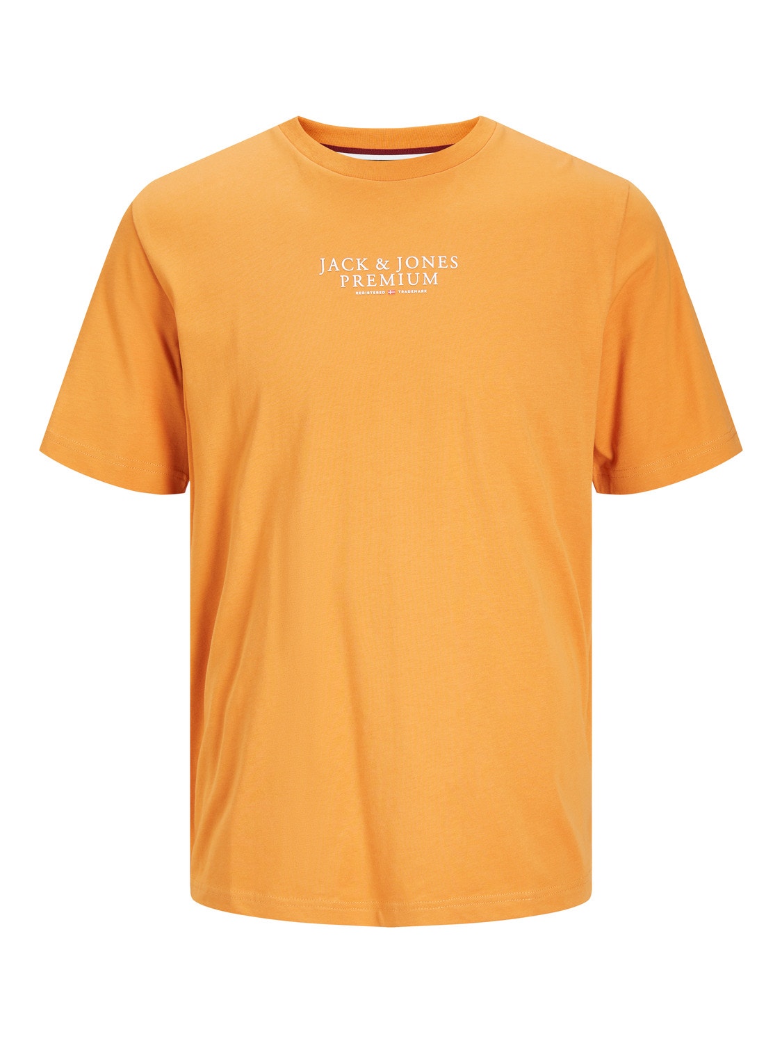 Jack & Jones Logo Ronde hals T-shirt -Nugget - 12217167