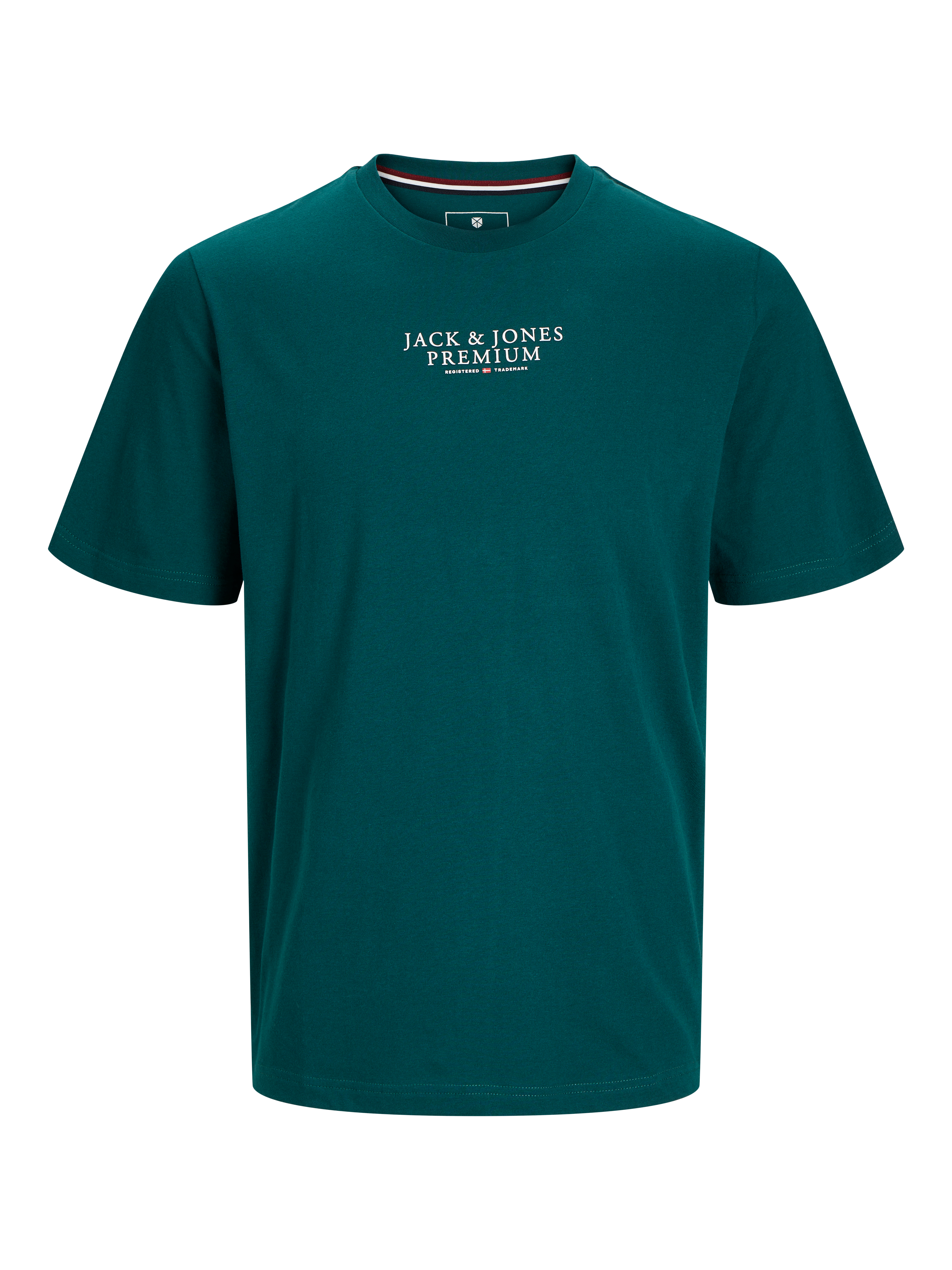 Jack & Jones T-shirt Con logo Girocollo -Deep Teal - 12217167