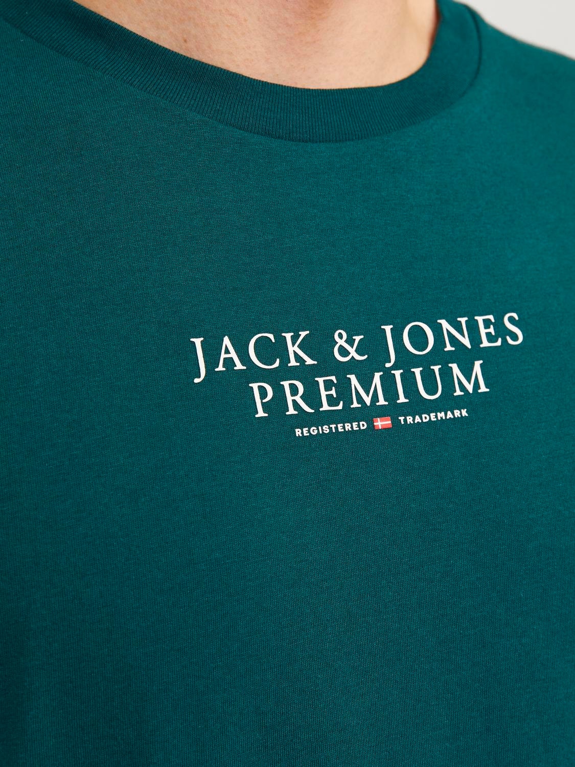 Jack & Jones Καλοκαιρινό μπλουζάκι -Deep Teal - 12217167