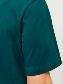 Jack & Jones Nyomott mintás Környak Trikó -Deep Teal - 12217167