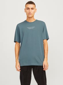 Jack & Jones Logotipas Marškinėliai -Goblin Blue - 12217167