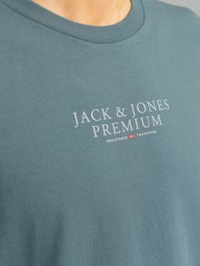 Jack & Jones Logotipas Marškinėliai -Goblin Blue - 12217167