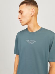 Jack & Jones Logotipas Marškinėliai -Goblin Blue - 12217167