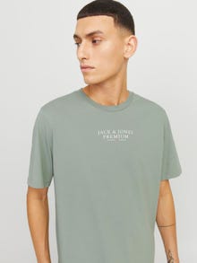 Jack & Jones Logo T-shirt -Iceberg Green - 12217167