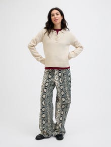 JJXX JXZOE Classic trousers -Bone White - 12217215