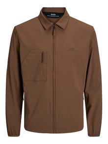 Jack & Jones RDD Light jacket -Cocoa Brown - 12217465