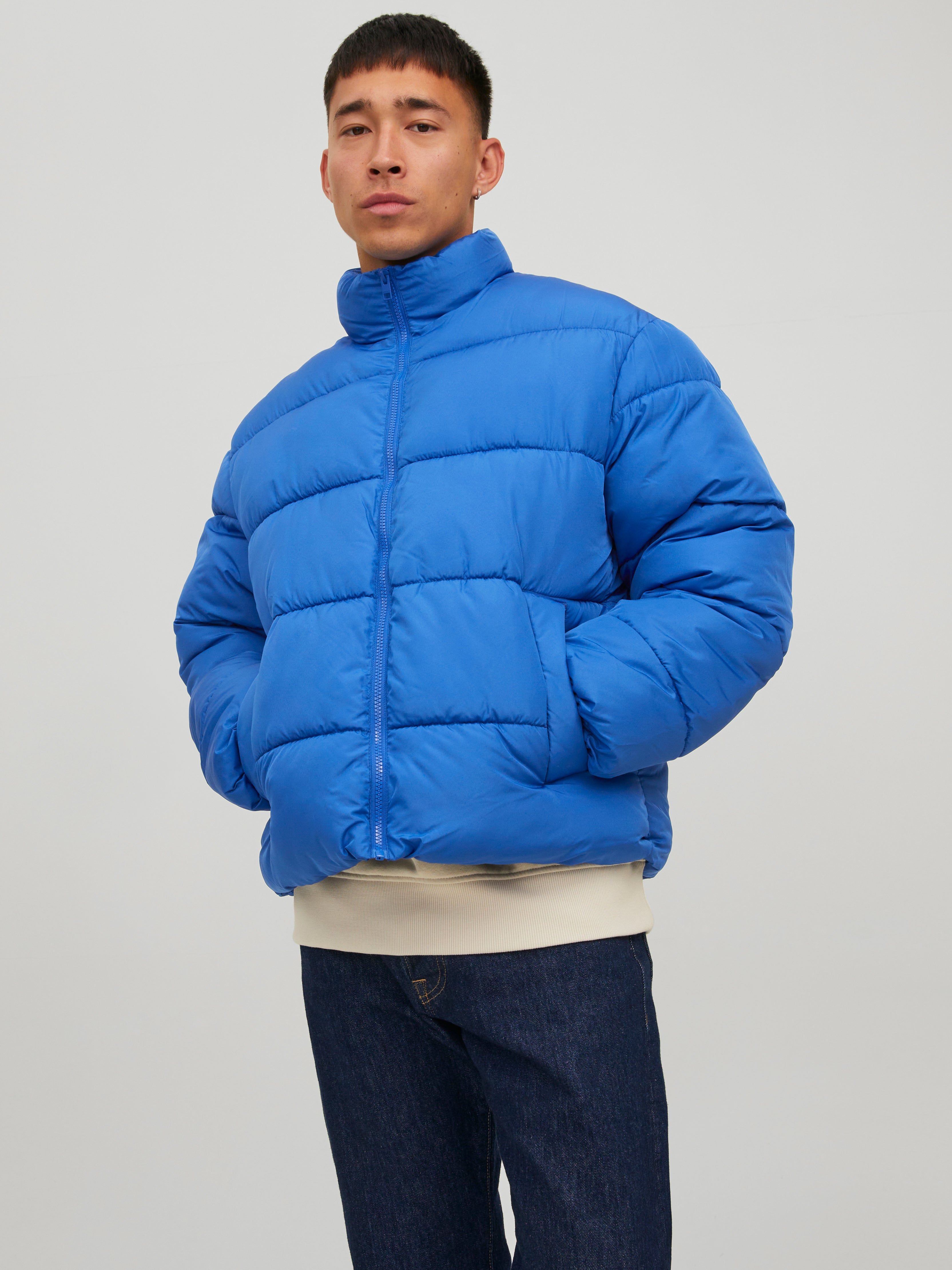 Men's Puffer Jackets & Coats | With Hood & Without | JACK & JONES