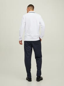 Jack & Jones Παντελόνι Wide Fit Chinos -Navy Blazer - 12217809