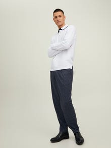 Jack & Jones Pantalones chinos Wide Fit -Navy Blazer - 12217809