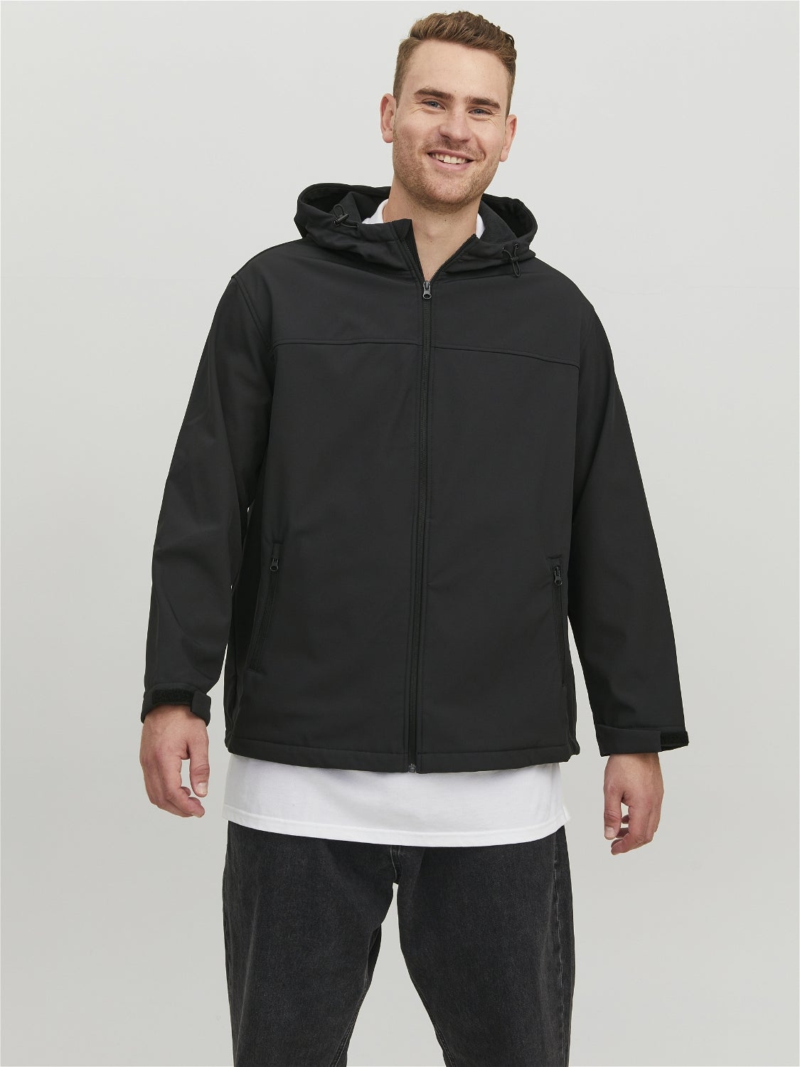 Plus size outlet softshell jacket