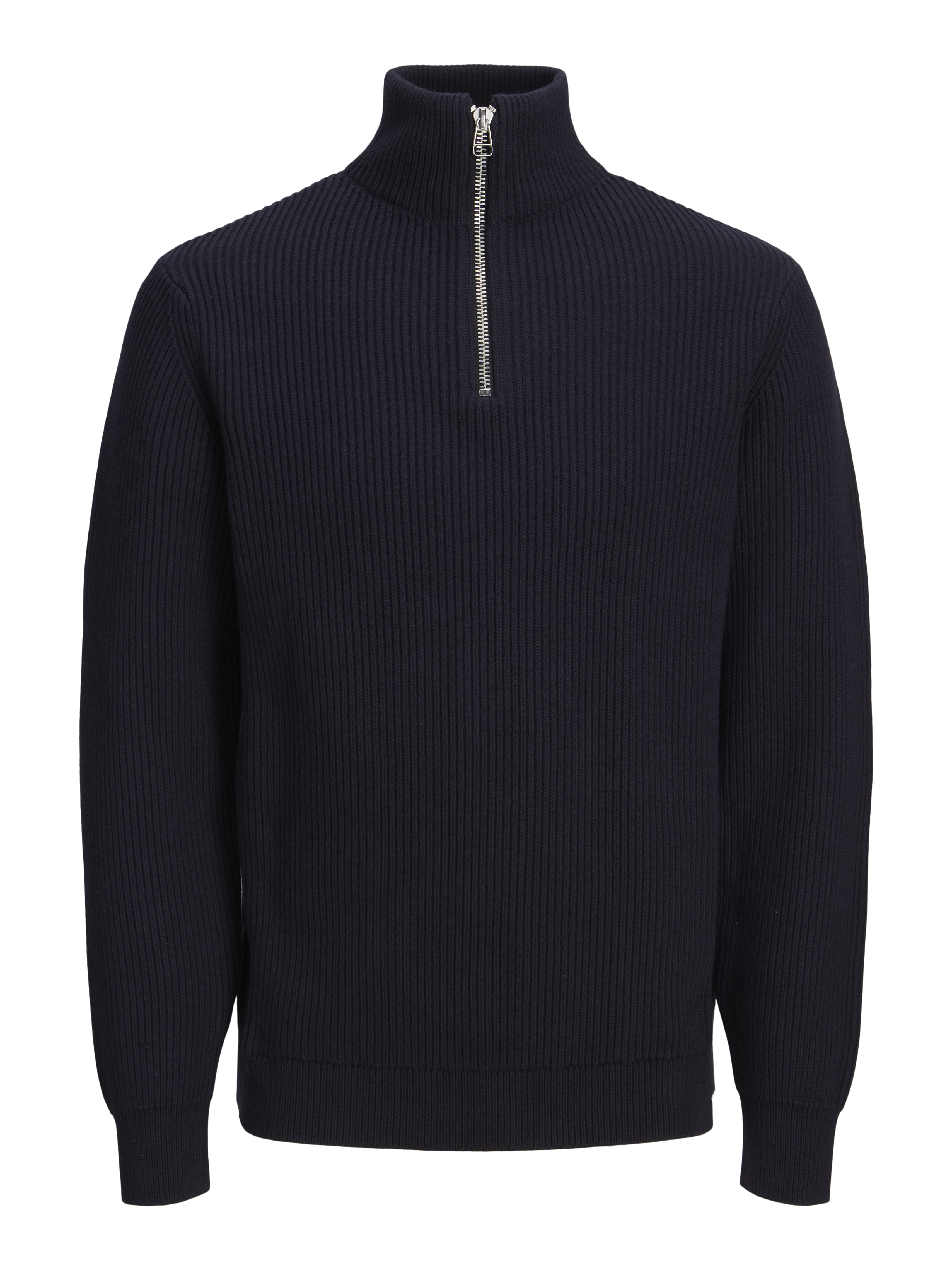 Knitted quarter zip sale