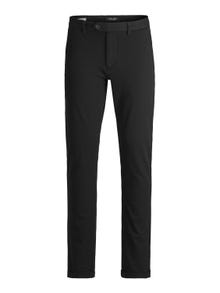 Jack & Jones Slim Fit Puuvillased püksid -Black - 12217907