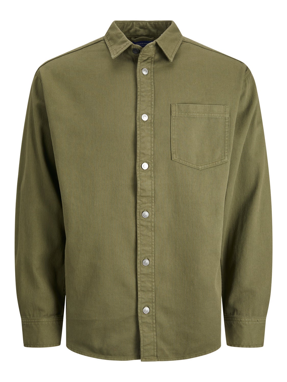 Camisa Jack-Jones Plain verde para hombre-z