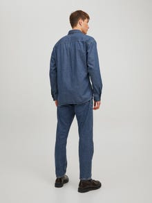 Jack & Jones Regular Fit Hétköznapi ing -Dark Blue Denim - 12217980