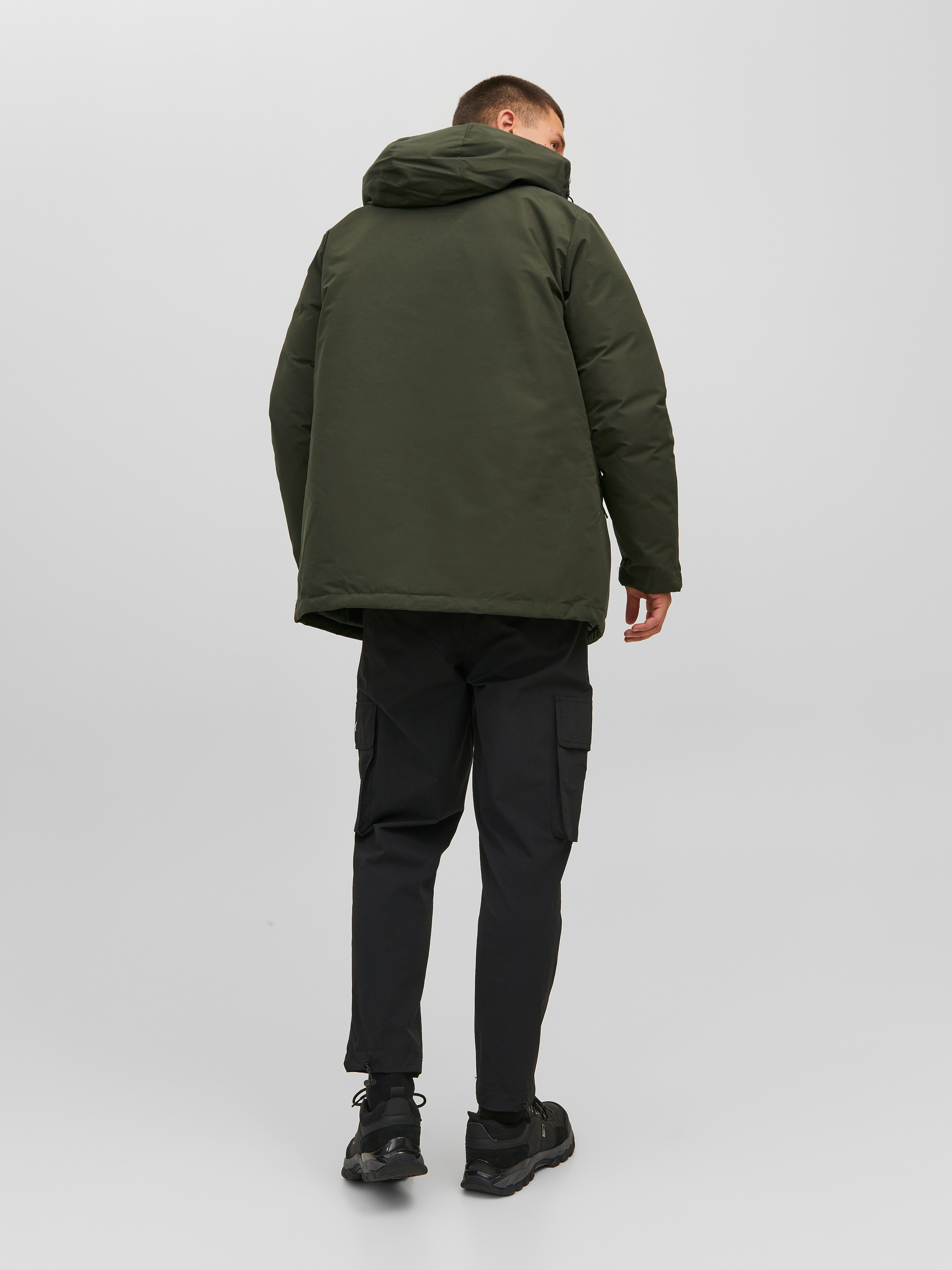 Hooded Parka | Dark Green | Jack \u0026 Jones®