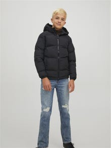 Jack & Jones Καπιτονέ μπουφάν Για αγόρια -Black - 12218159