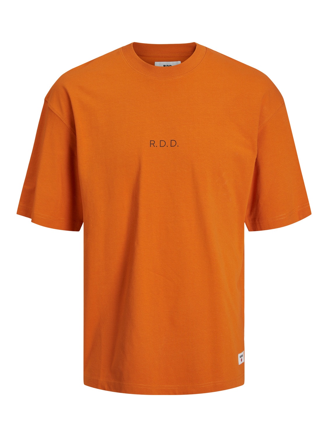 Jack & Jones RDD Logo Ronde hals T-shirt -Hawaiian Sunset - 12218239