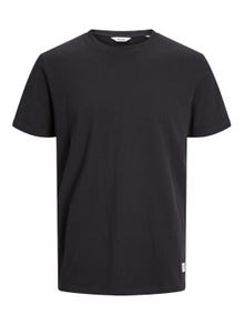 Jack & Jones RDD Effen Ronde hals T-shirt -Black - 12218240