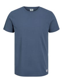 Jack & Jones RDD Sima Környak Trikó -Ombre Blue - 12218240