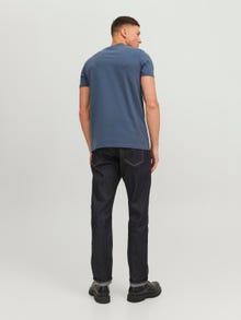 Jack & Jones RDD Sima Környak Trikó -Ombre Blue - 12218240