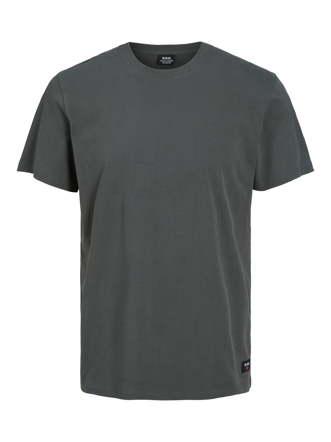 Jack & Jones RDD Plain Crew neck T-shirt -Peat - 12218240