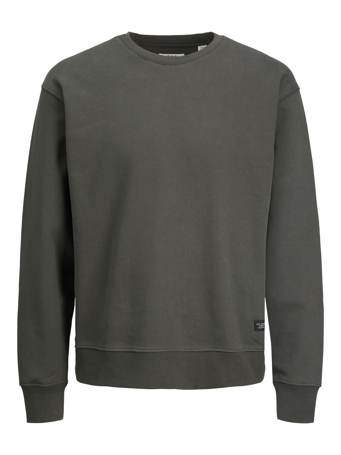 RDD Plain Crewn Neck Sweatshirt | Dark Green | Jack & Jones®