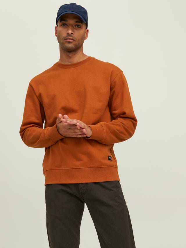 Jack & Jones RDD Enfärgat Crewneck tröja - 12218242