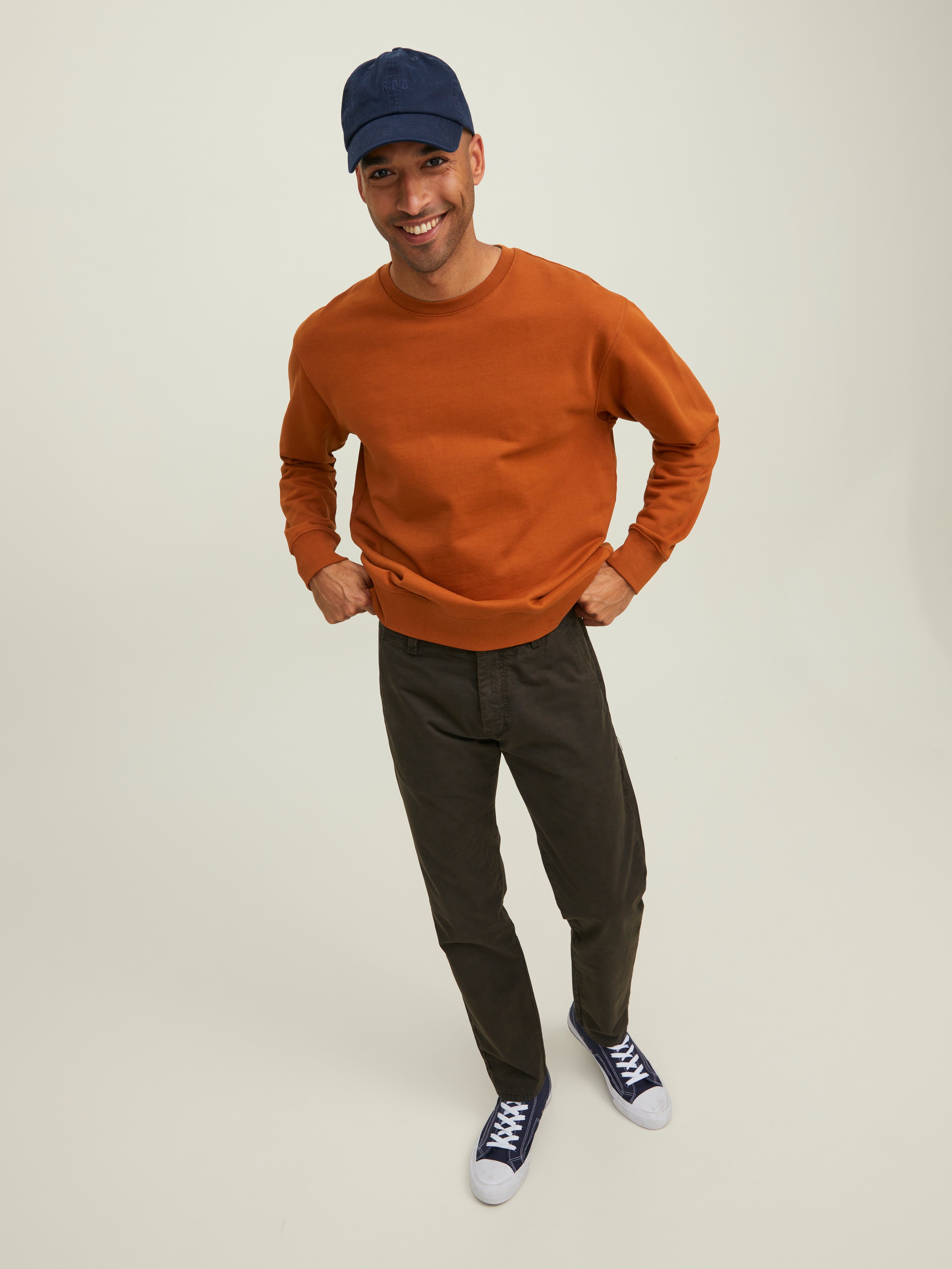 RDD Plain Sweatshirt | Light Orange | Jack u0026 Jones®