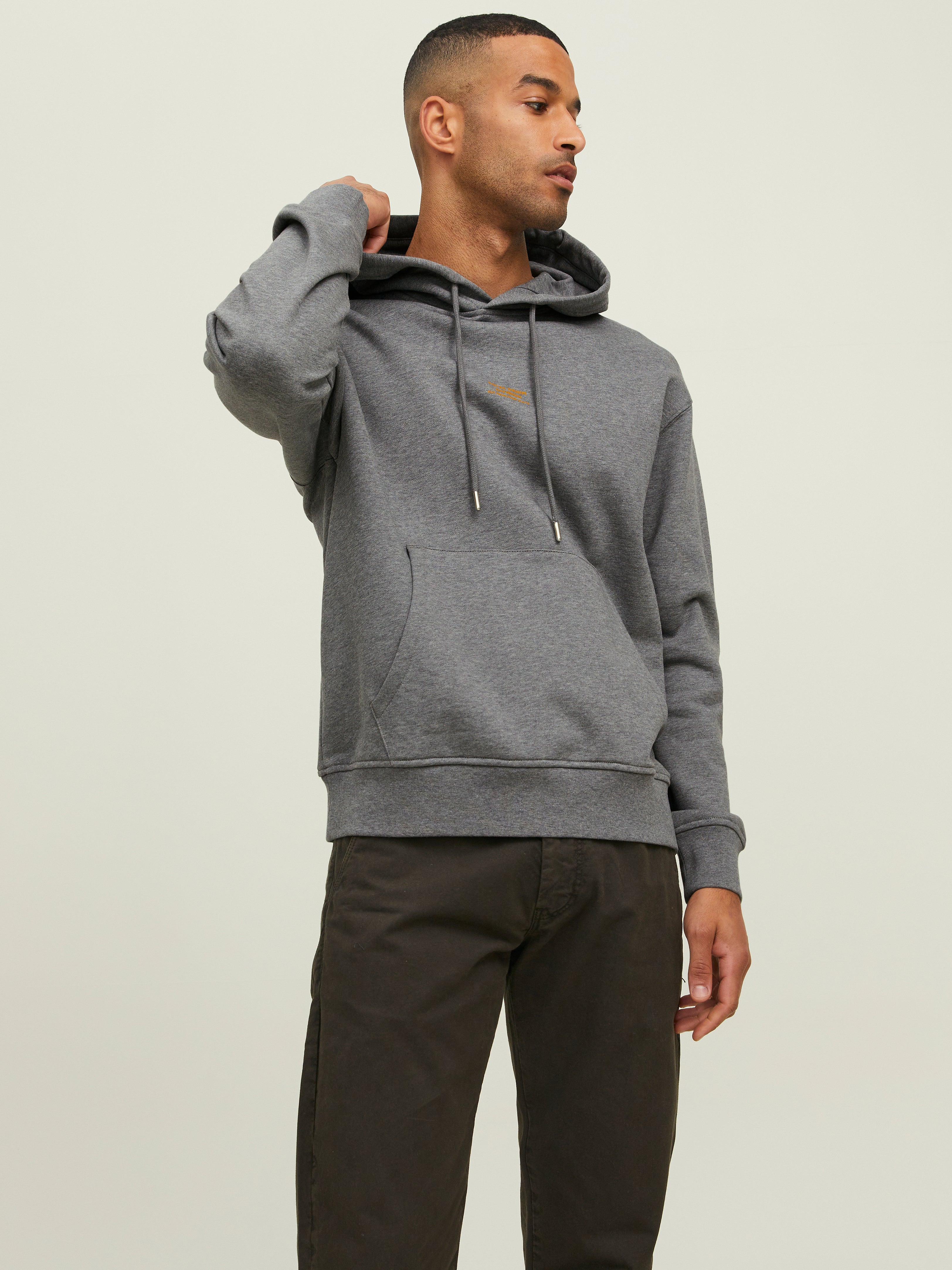 RDD Logo Hoodie Light Grey Jack Jones