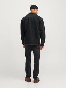 R.D.D. ROYAL DENIM DIVISION Krój slim Jeans -Black Denim - 12218321