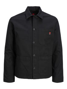Jack & Jones RDD Camisa Casual Comfort Fit -Black - 12218363