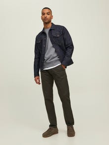 Jack & Jones RDD Regular Fit Puuvillased püksid -Peat - 12218422