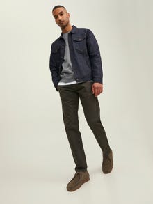 Jack & Jones RDD Regular Fit Puuvillased püksid -Peat - 12218422