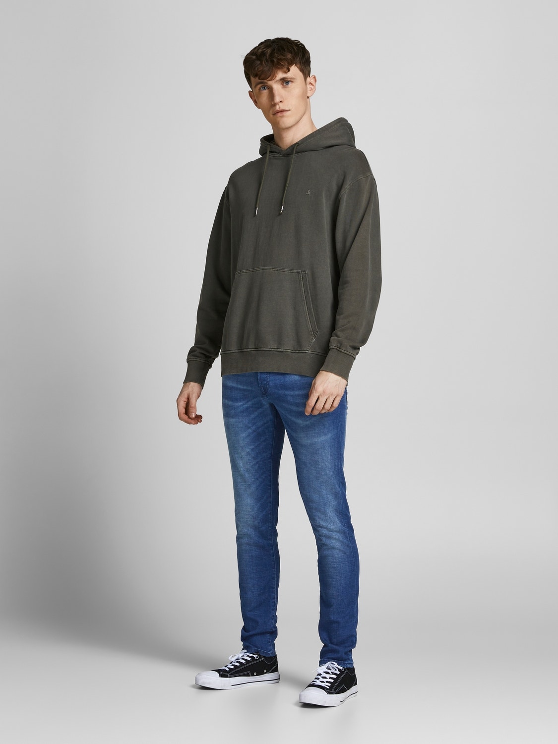 Jack & Jones JJIGLENN JJICON BL 894 Jean slim -Blue Denim - 12218493