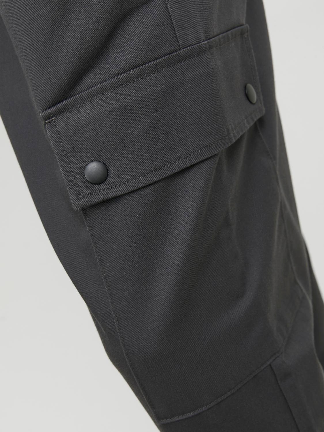 Jack & Jones Pantalones cargo Wide Fit -Asphalt - 12218644