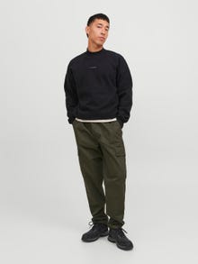 Jack & Jones Calças Cargo Wide Fit -Rosin - 12218644