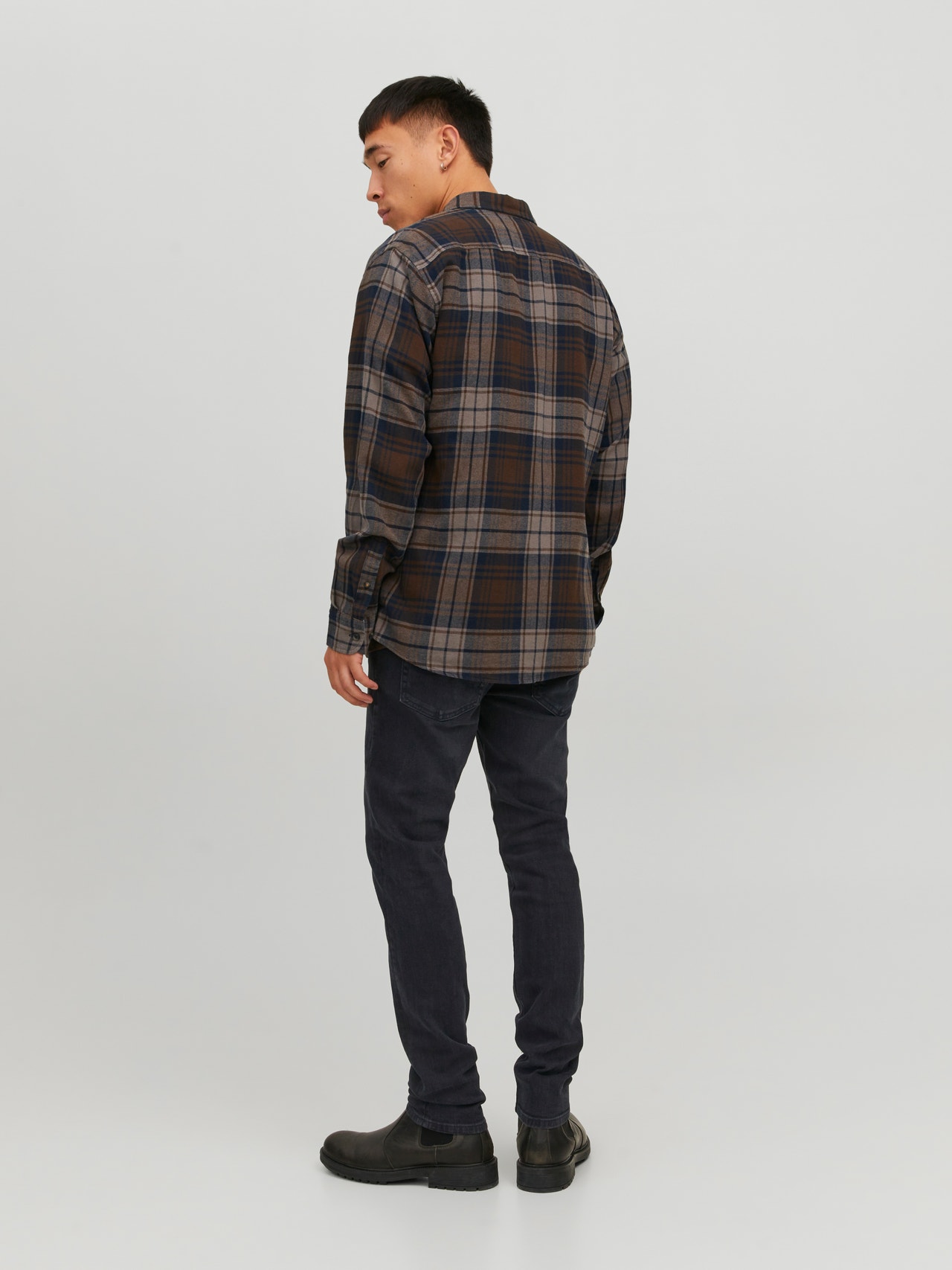 Jack & Jones JJIWHLIAM JJORIGINAL MF 106 Skinny fit Τζιν -Black Denim - 12218746