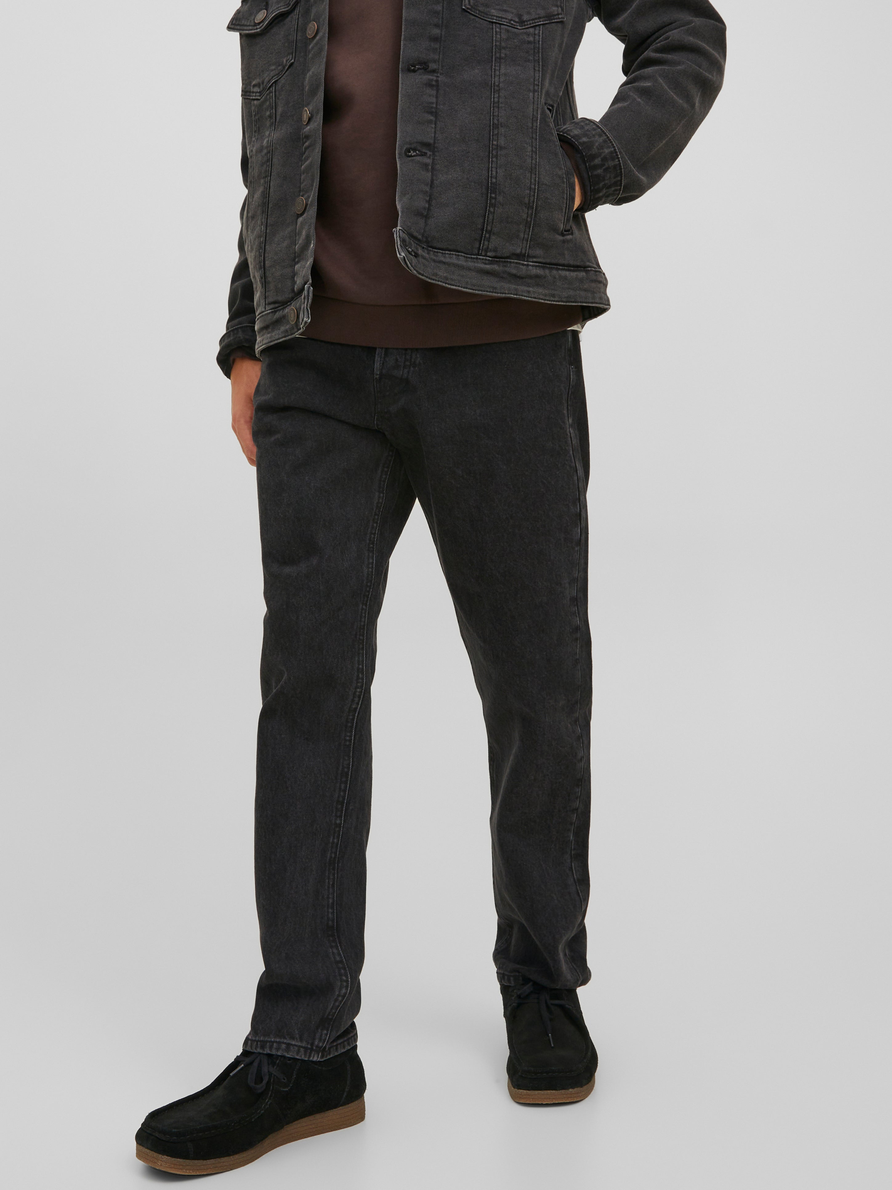 jack and jones black denim jacket