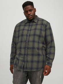 Jack & Jones Plus Size Regular Fit Koszula w kratę -Rosin - 12218995
