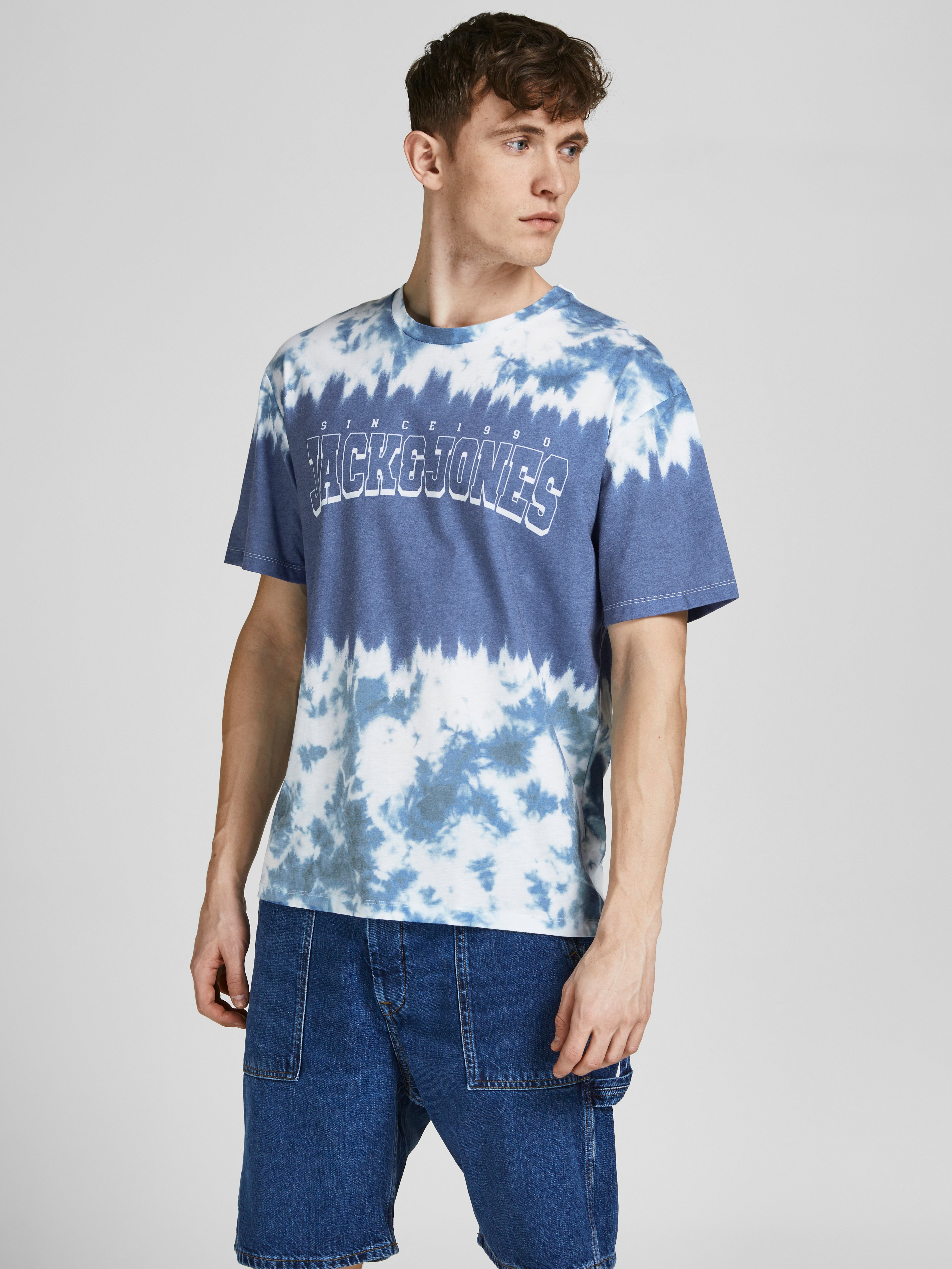 Jack & Jones Shirt Blue S MEN FASHION Shirts & T-shirts Custom fit discount 82% 