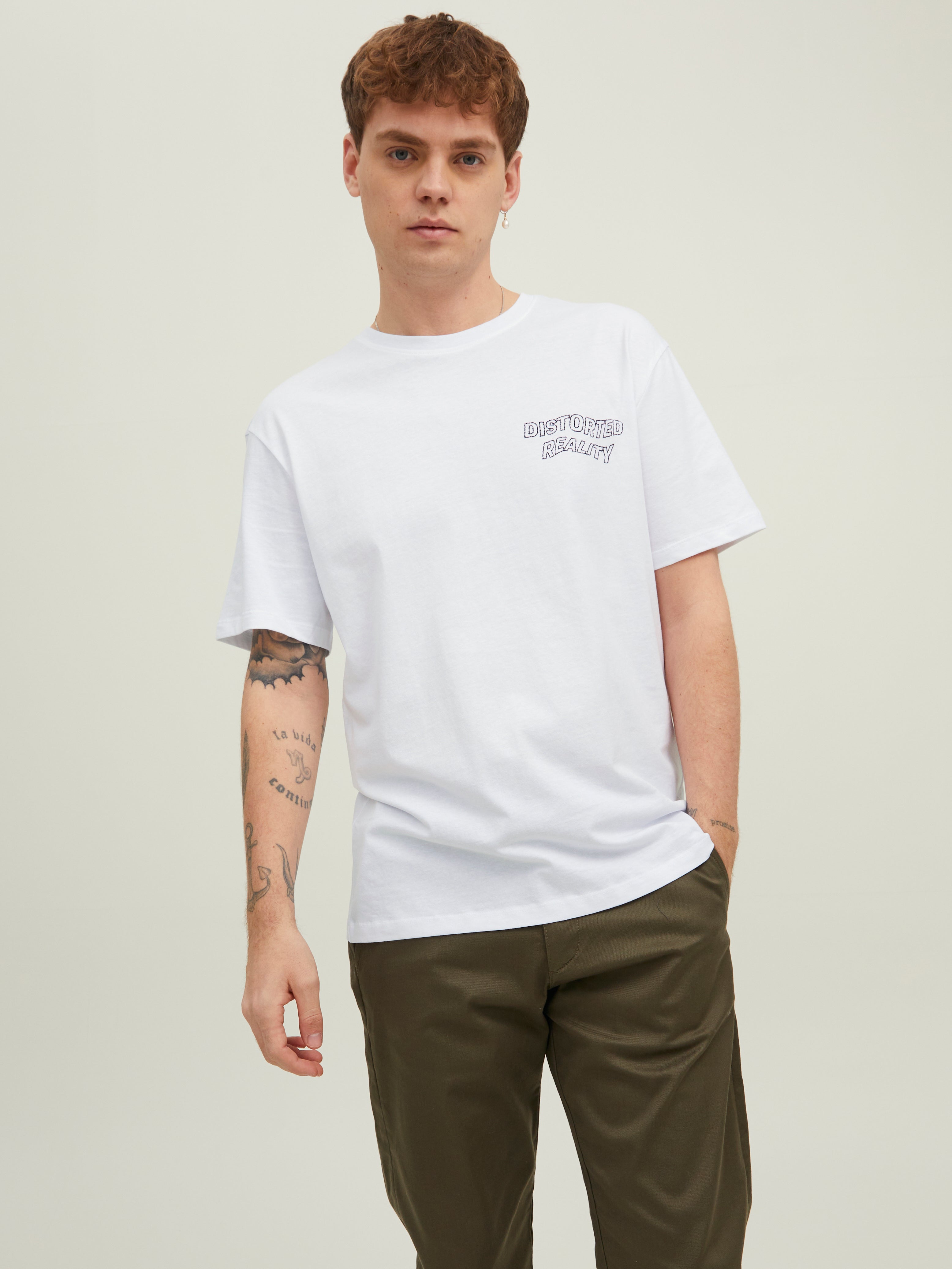 Farfetch Homme Vêtements Tops & T-shirts Tops Débardeurs T-shirt à logo imprimé 