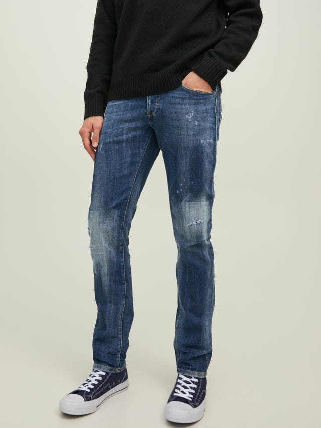 Jack & Jones JJIGLENN JJLUCA EL 009 SN Slim fit jeans - 12219093
