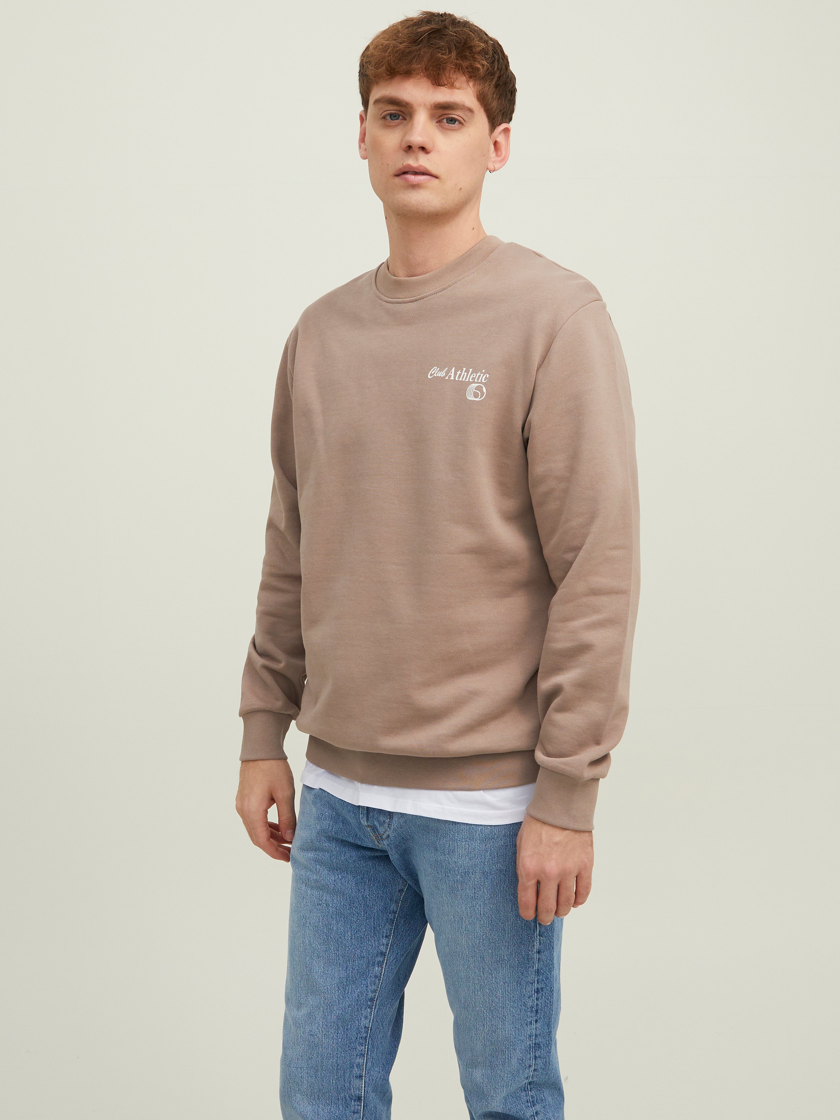 Easy Wear sweatshirt HERREN Pullovers & Sweatshirts Fleece Braun XL Rabatt 88 % 