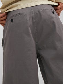 Jack & Jones Wide Fit Spodnie chino -Asphalt - 12219287
