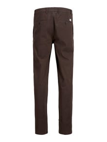 Jack & Jones Wide Fit Plátěné kalhoty Chino -Seal Brown - 12219288