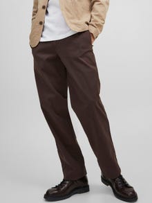 Jack & Jones Pantalon chino Wide Fit -Seal Brown - 12219288