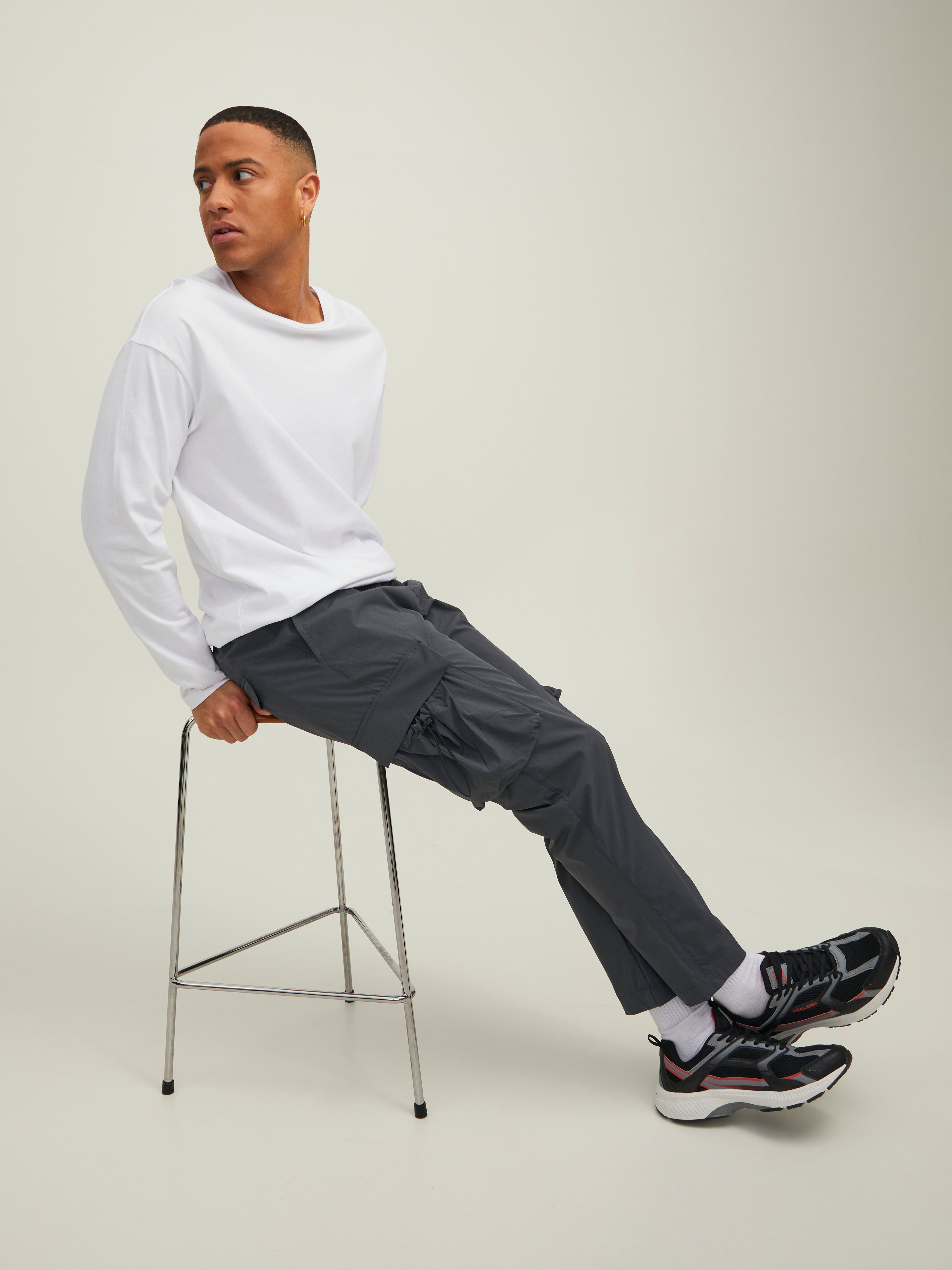 Buy white Trousers & Pants for Men by CELIO Online | Ajio.com