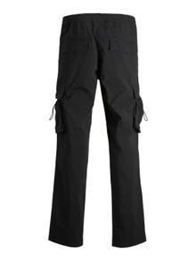 Jack & Jones Relaxed Fit Spodnie bojówki -Black - 12219323